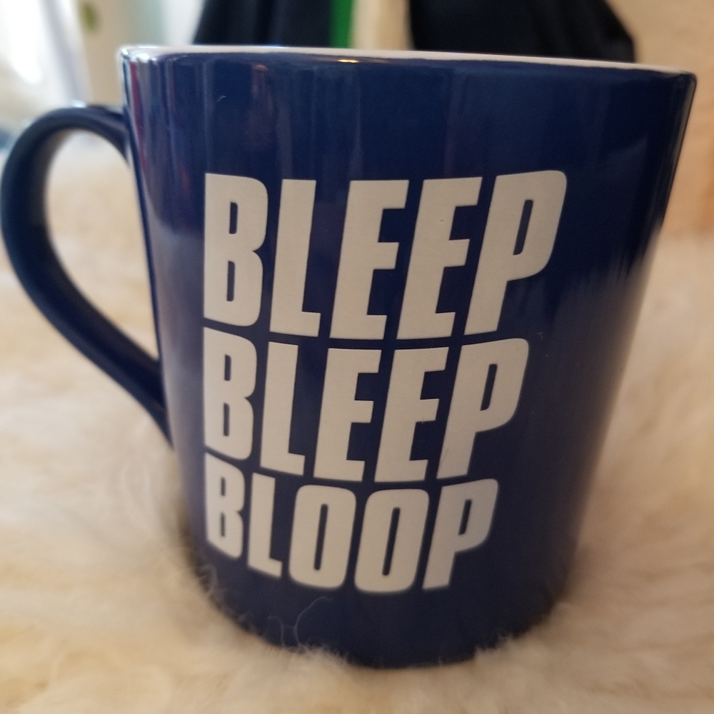 Sale. Star Wars, blue and white 12oz Ceramic mug